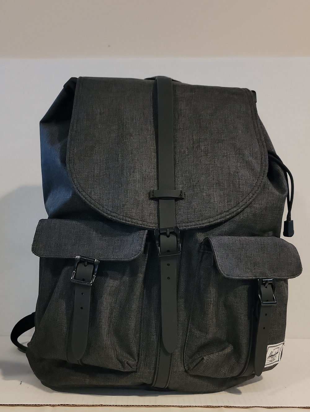 NWOT - Herschel Supply Company Dawson  Black Crosshatch Backpack